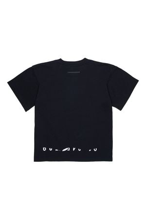 t-shirt in cotone nero MM6 KIDS | M60986MM02YM6900